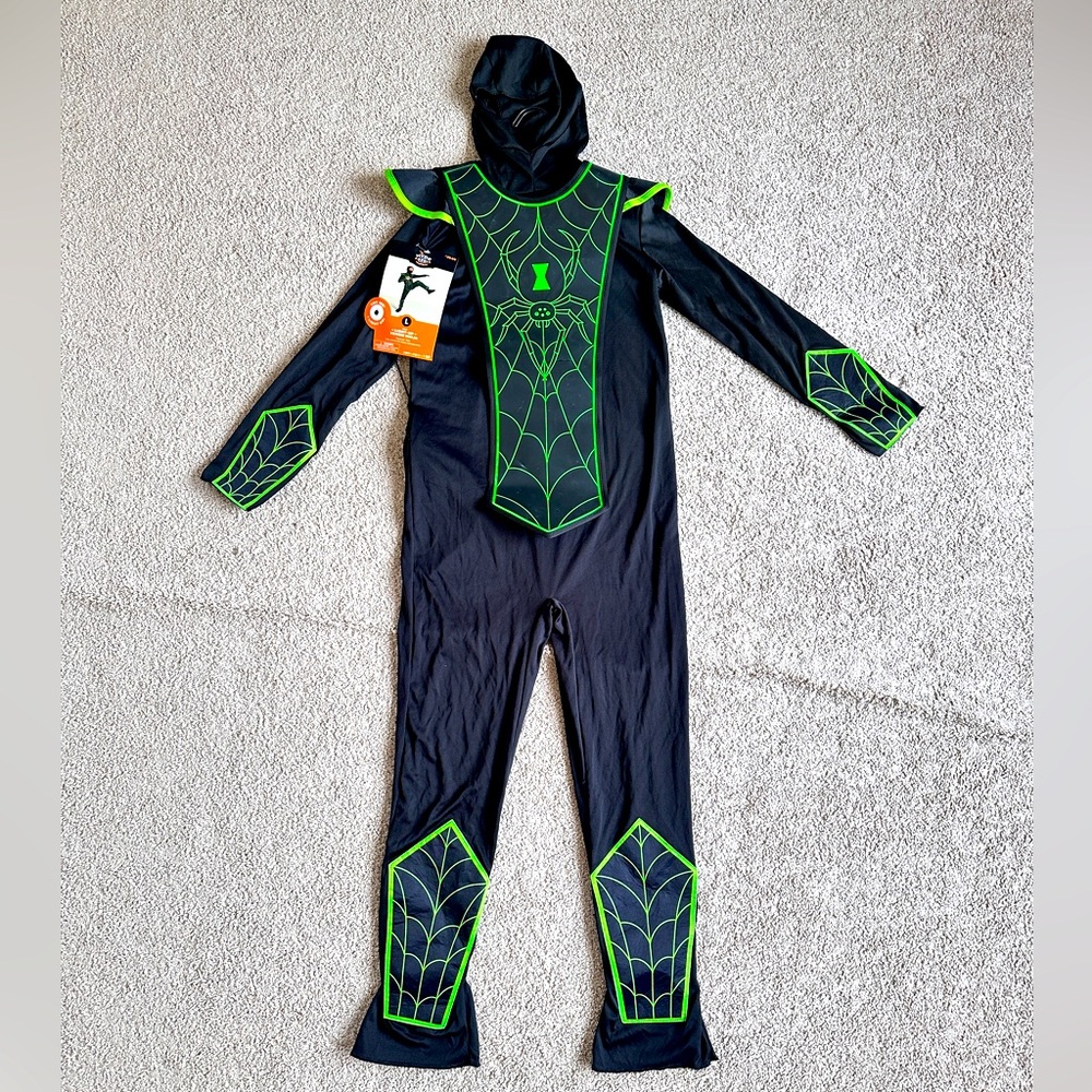 Hyde and Eek! Boutique Kids' Jumpsuit Ninja Costumes Size: Large